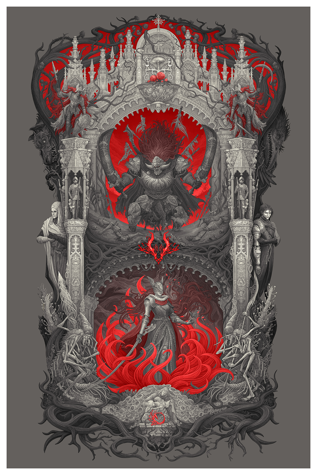 Ravages of Rot (Print) - by meatbun - 24x36 inches