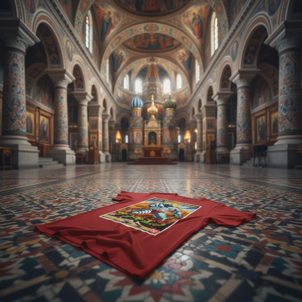 Real Soviet Damage - by meatbun - Zangief Red Square T-Shirt