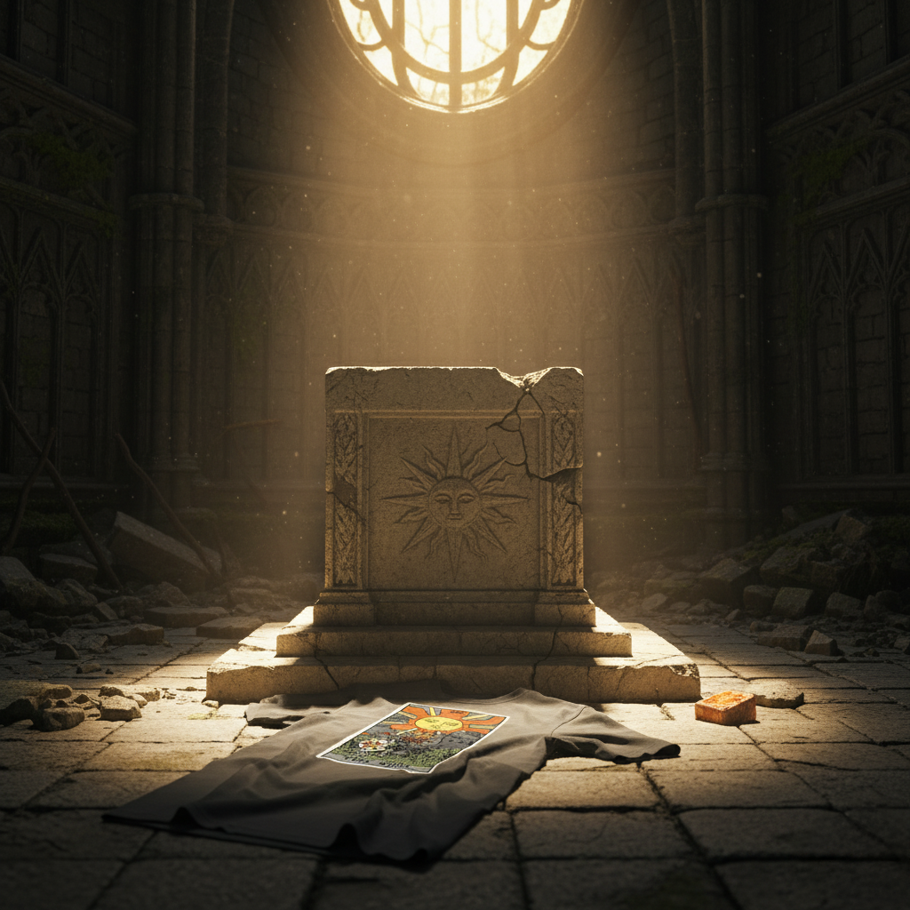 The Sun - by meatbun - Solaire Tarot Card T-Shirt