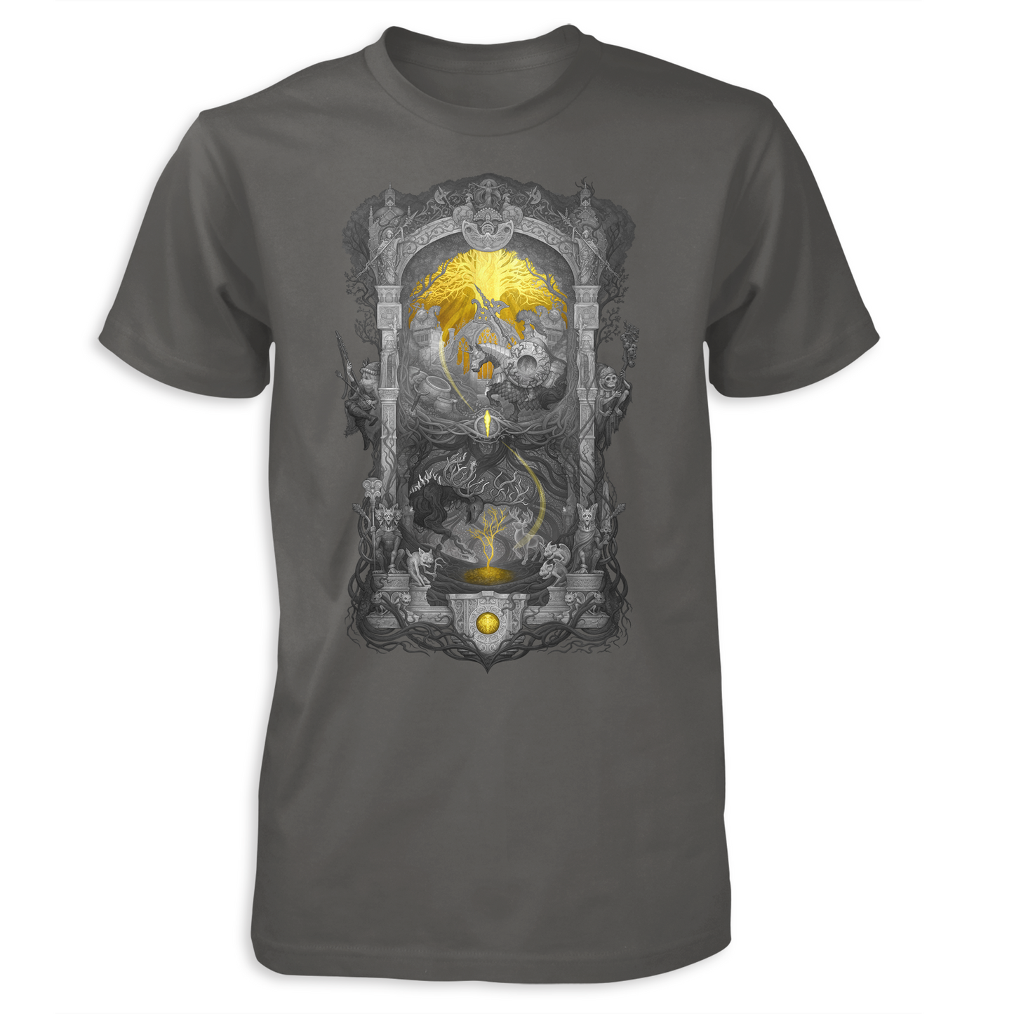 Guided by Grace - by meatbun - Elden Ring Inspired T-Shirt