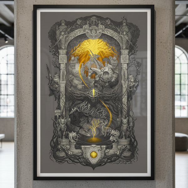 Guided by Grace (Print) - by meatbun - 24x36 inches