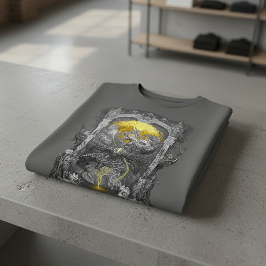 Guided by Grace - by meatbun - Elden Ring Inspired T-Shirt