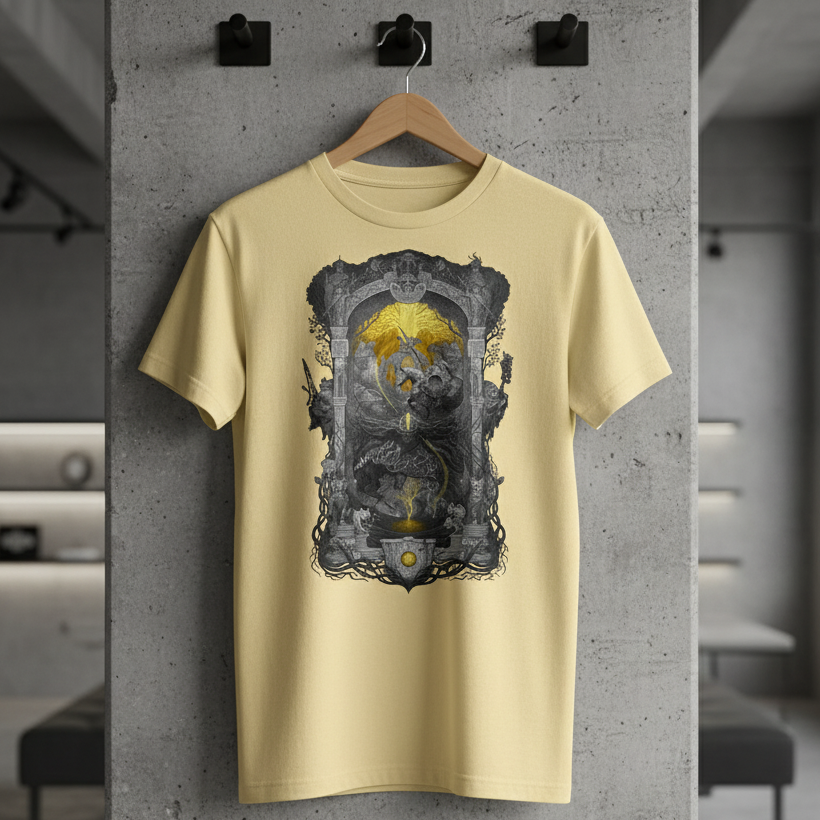 Guided by Grace - by meatbun - Elden Ring Inspired T-Shirt