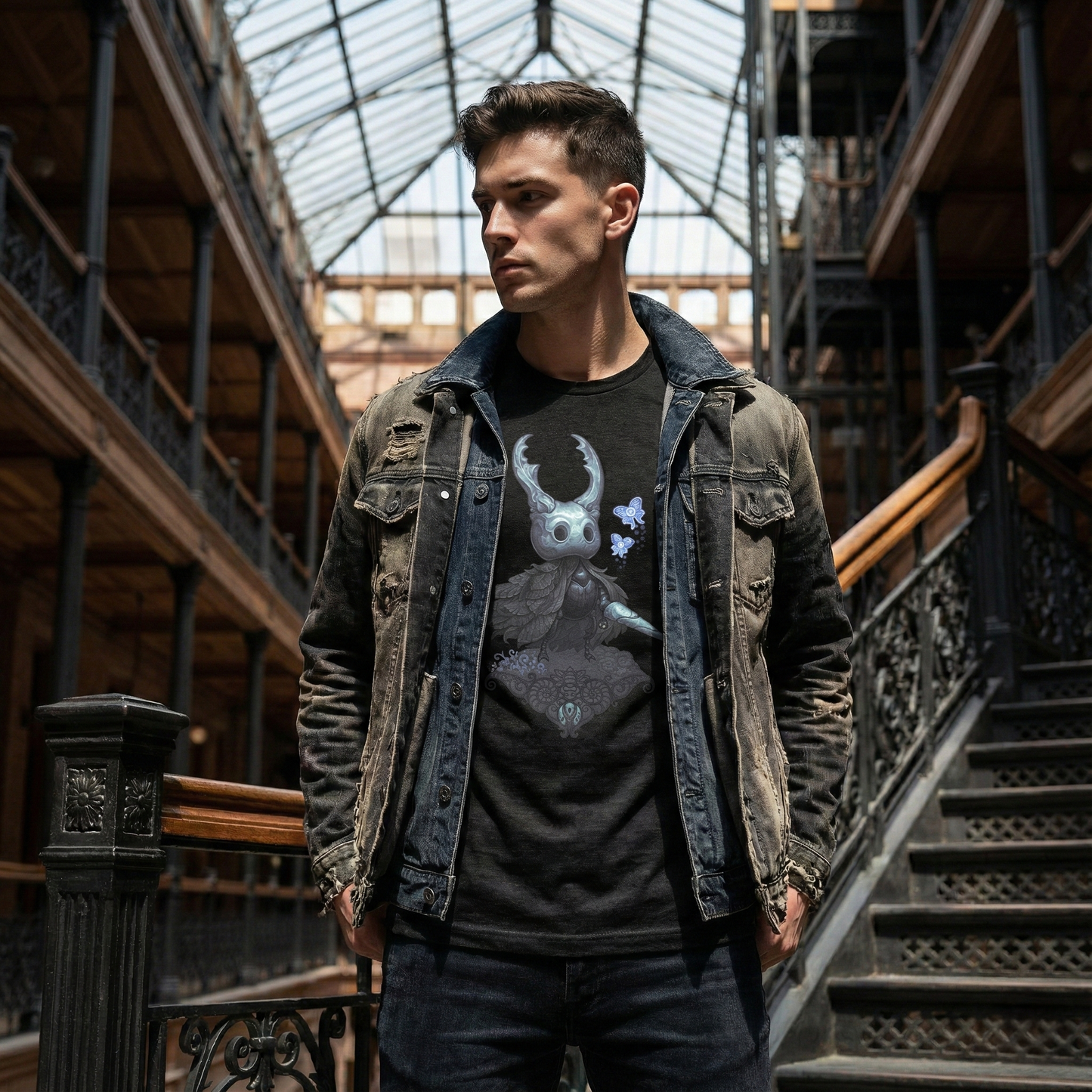 The Knight - by meatbun -  Hollow Nameless Insectoid Warrior T-Shirt