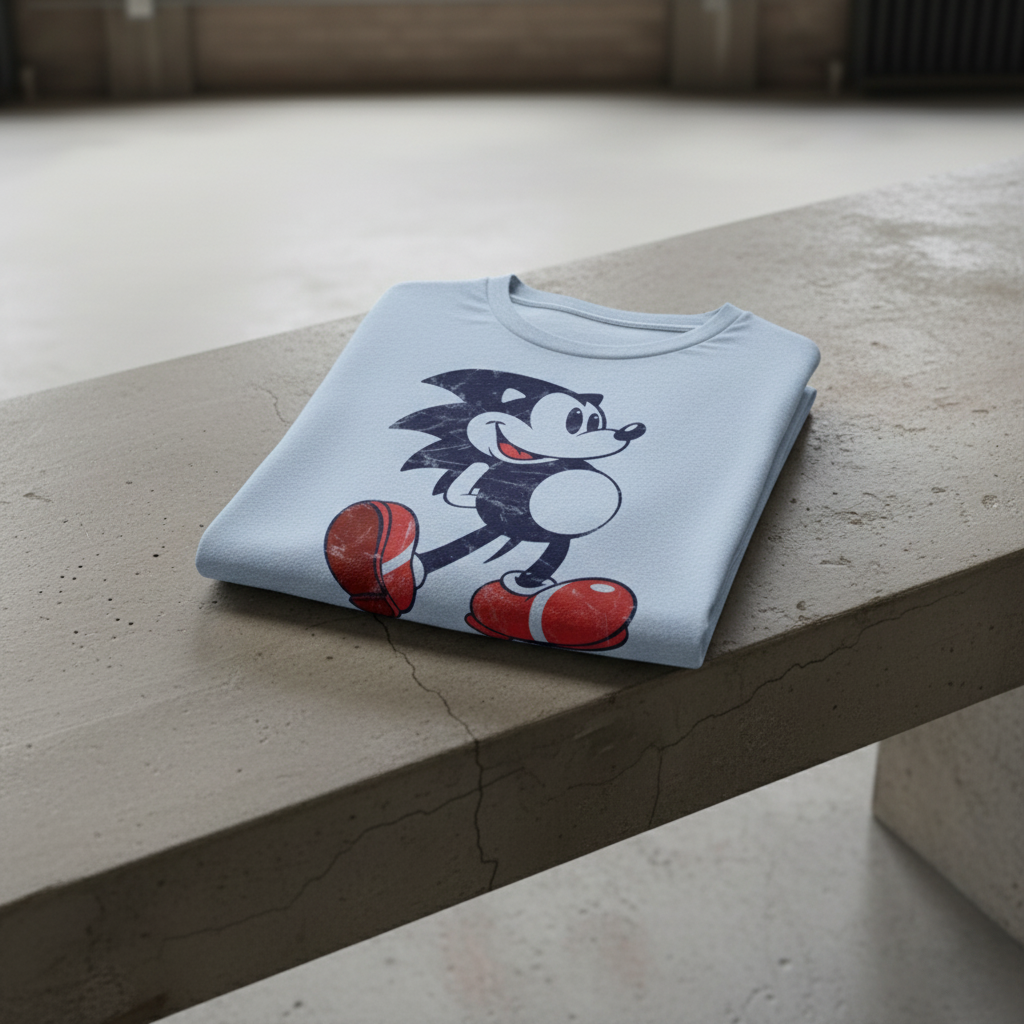 Needlemouse - by meatbun - T-Shirt