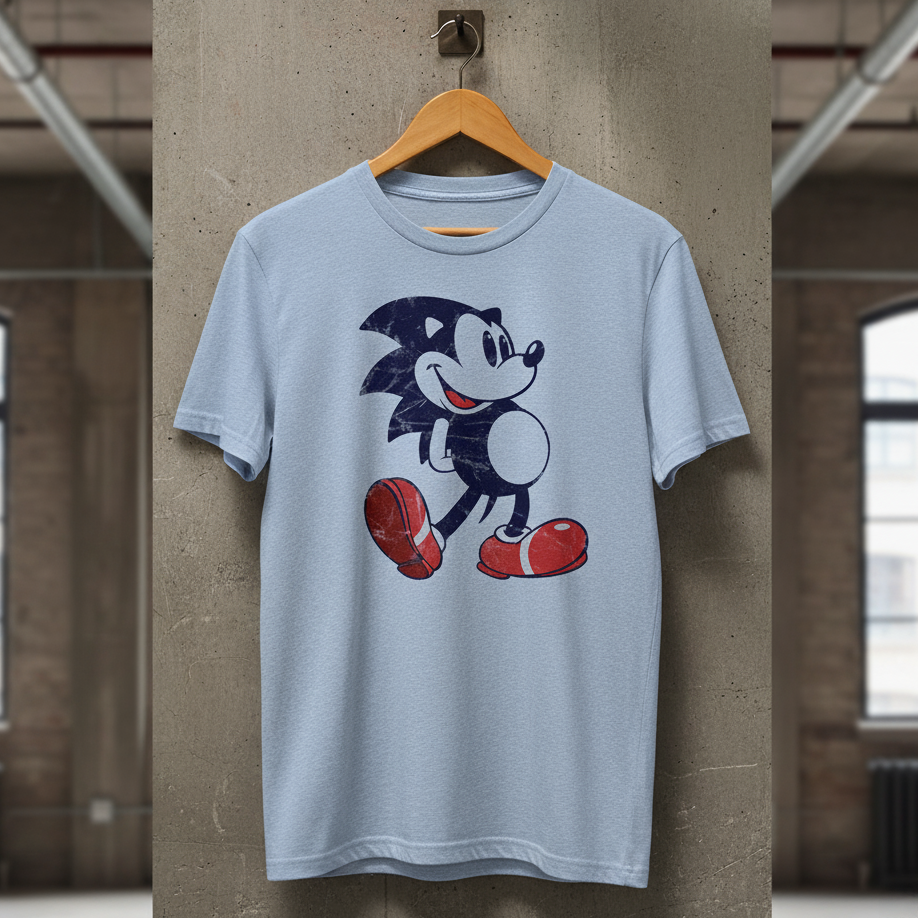 Needlemouse - by meatbun - T-Shirt