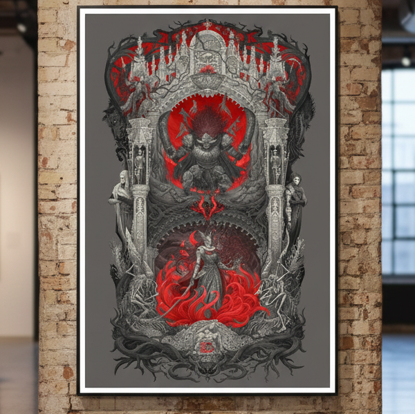 Ravages of Rot (Print) - by meatbun - 24x36 inches