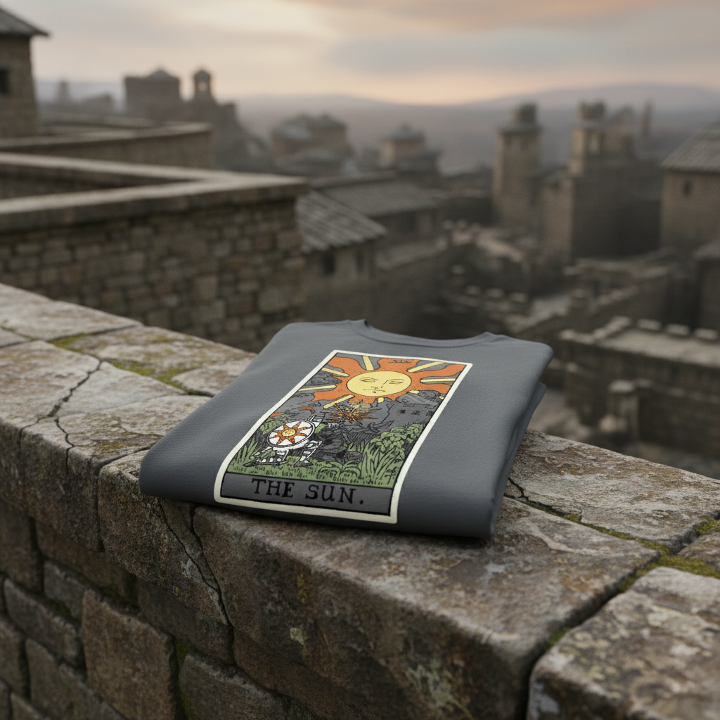 The Sun - by meatbun - Solaire Tarot Card T-Shirt