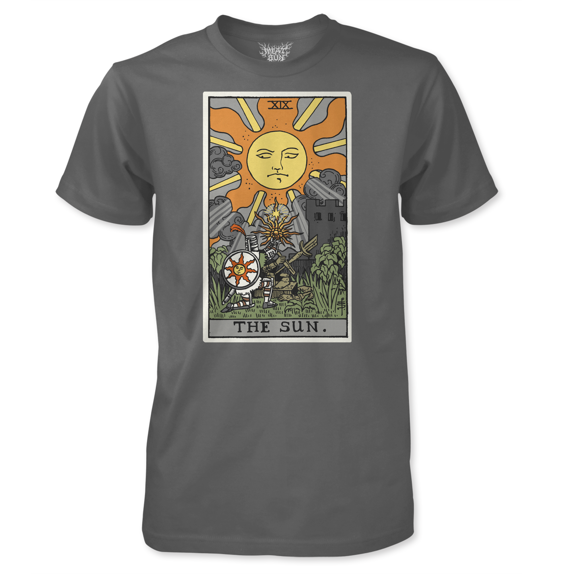 The Sun - by Meat Bun - Solaire Tarot Card T-Shirt – meat bun